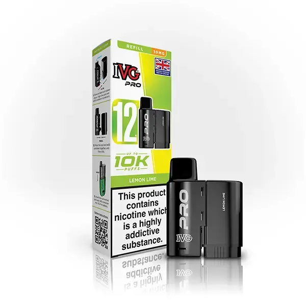 IVG Pro 12 Prefilled Pod - 10mg | Lemon Lime